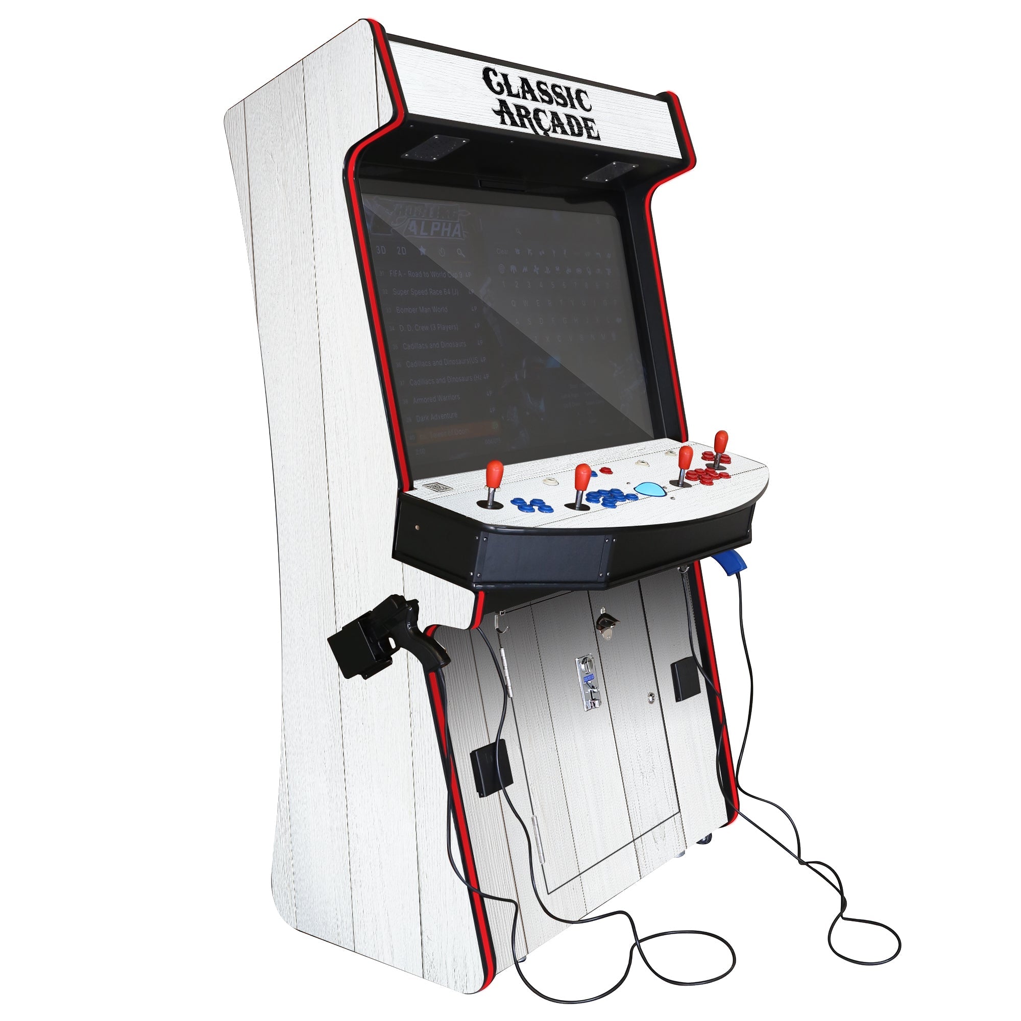 Creative Arcades Terminator Arcade | TR-2 Light Blaster Stand-Up Arcade Machine