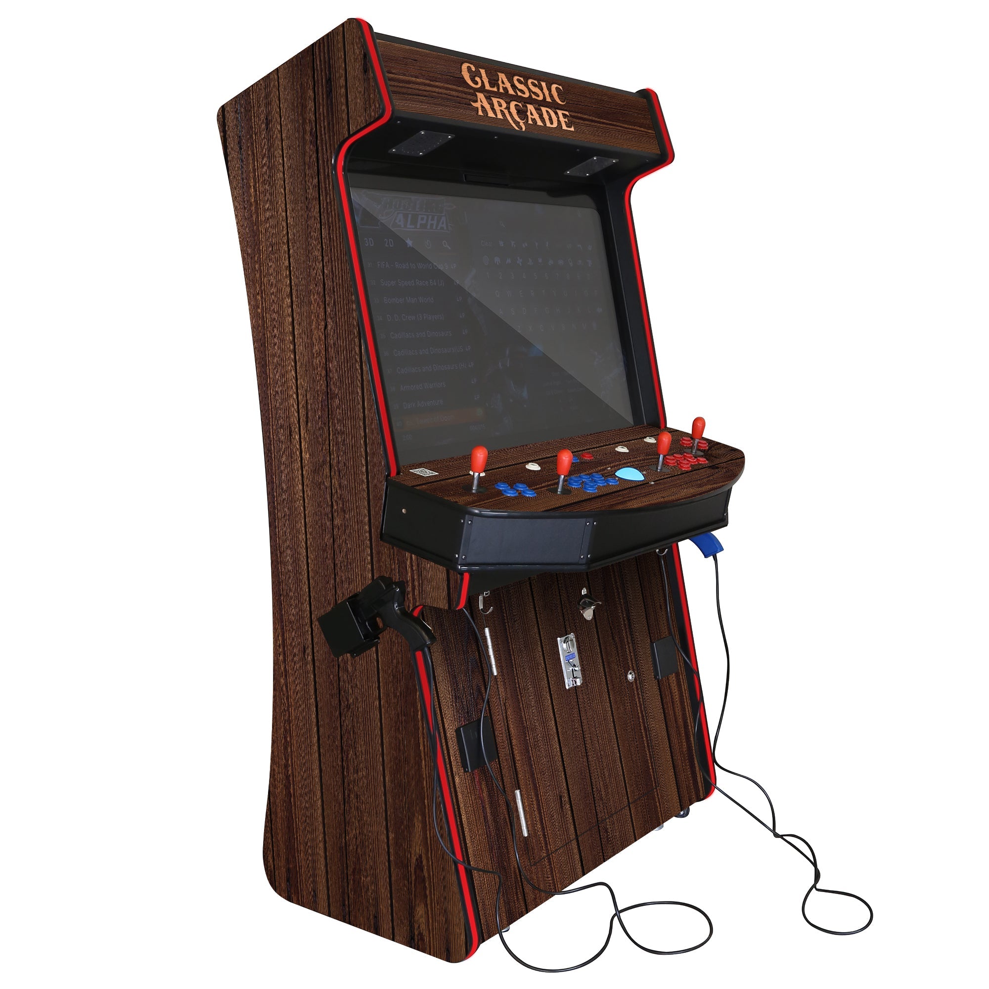 Creative Arcades Terminator Arcade | TR-2 Light Blaster Stand-Up Arcade Machine