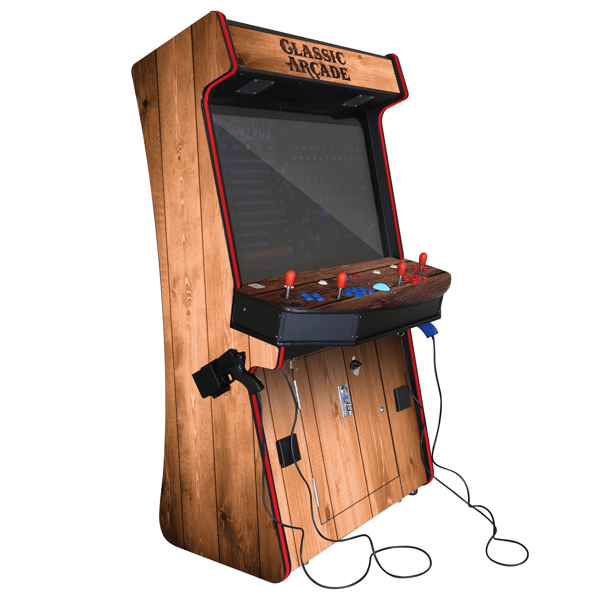 Creative Arcades Terminator Arcade | TR-2 Light Blaster Stand-Up Arcade Machine