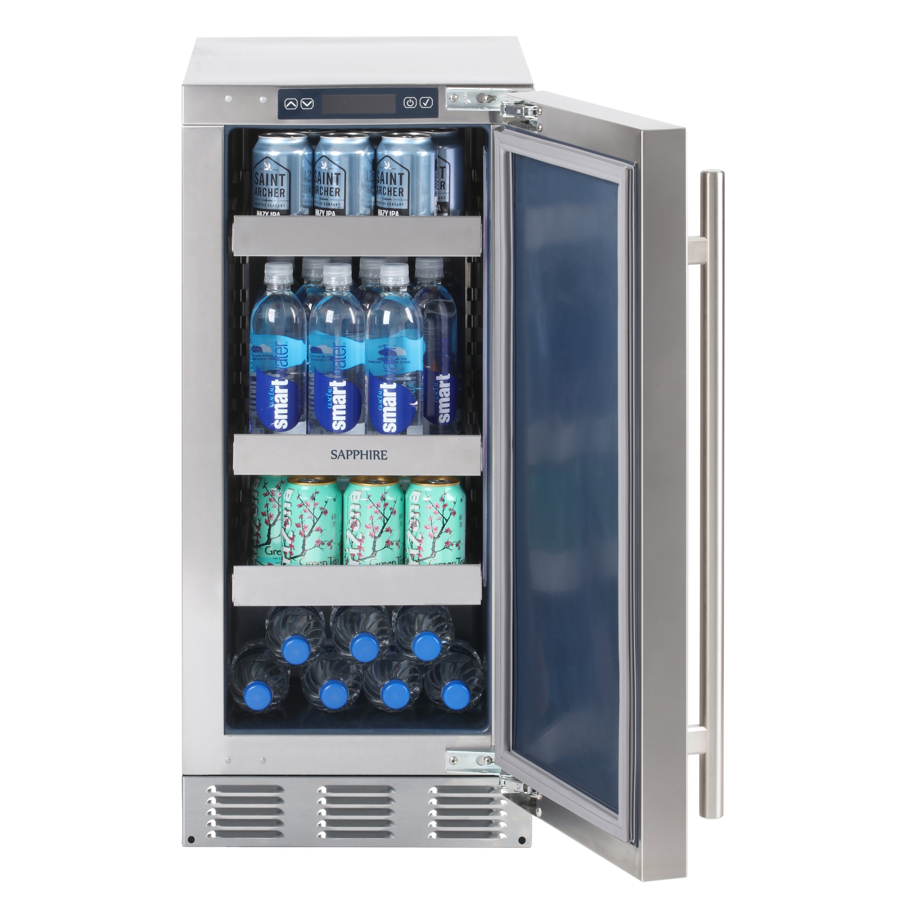 Sapphire Appliances Refrigerator 15" with Factory Installed Lock | Indoor