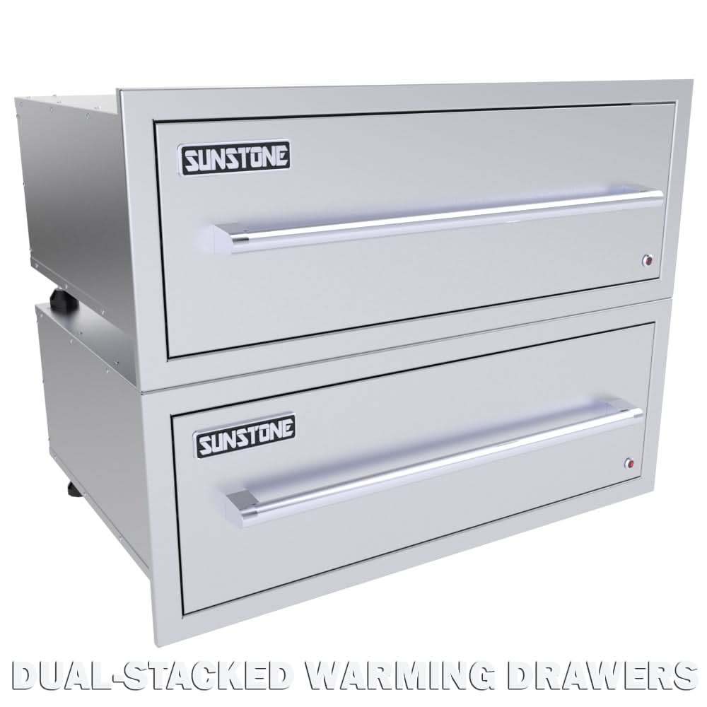 Sunstone 30" Electrical 110Volt Warming Drawer - SAP30WDPRO
