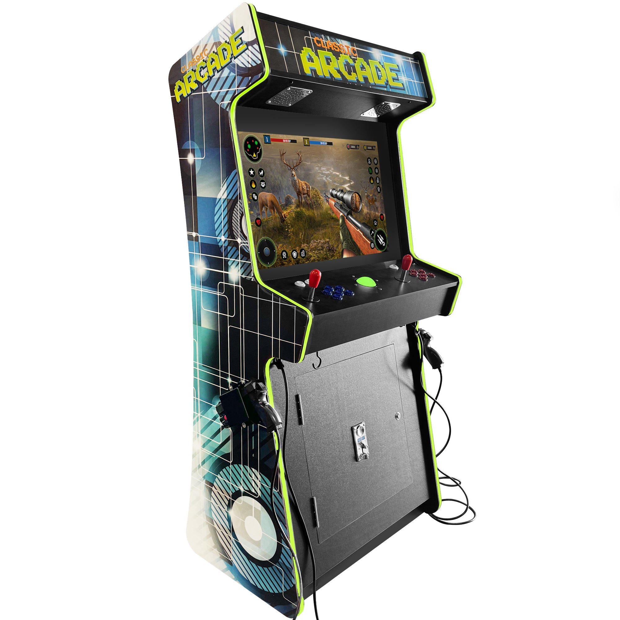 Creative Arcades 2P Slim Stand Up Arcade Machine