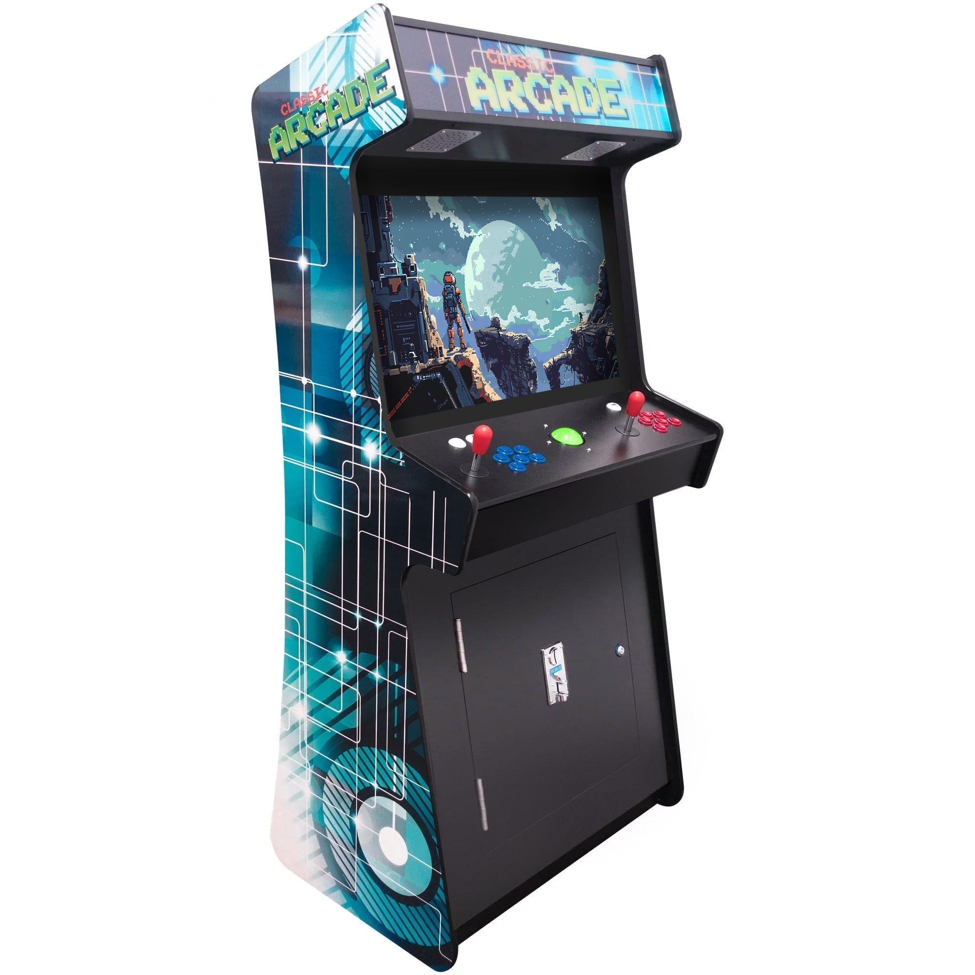 Creative Arcades 2P Slim Stand Up Arcade Machine