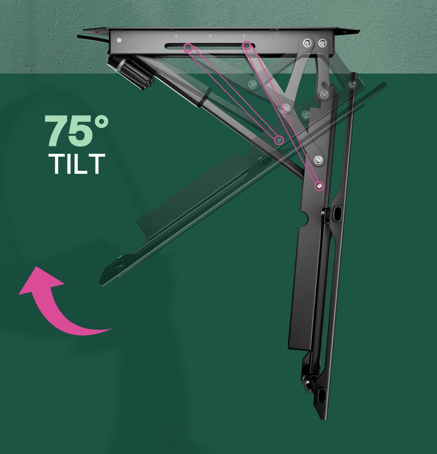 Outdoor TV Motorized Ceiling Mount