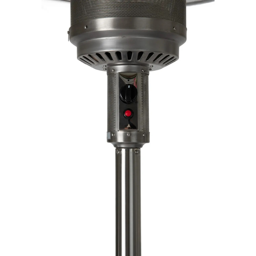 Fire Sense Stainless Steel Patio Heater with LED Table | 65046