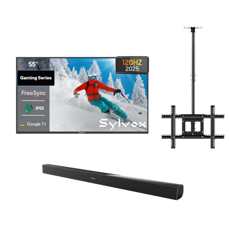 SYLVOX 55" 120HZ Waterproof Outdoor TV-2025 Gaming Series