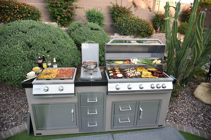 Kokomo Grills I40” Built in Gas Grill (5 Burner/Back Burner)-KOBAK5BG