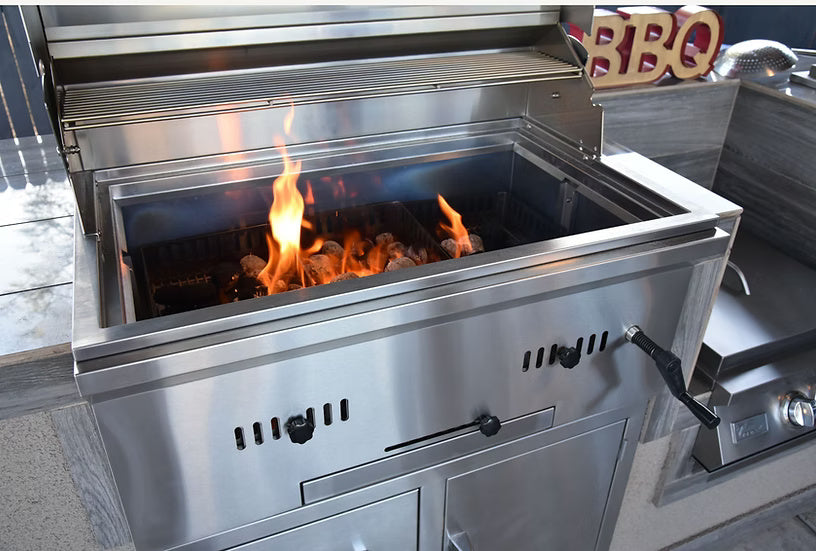 Kokomo Grills 32” Built in Charcoal Grill-KO-CHAR32