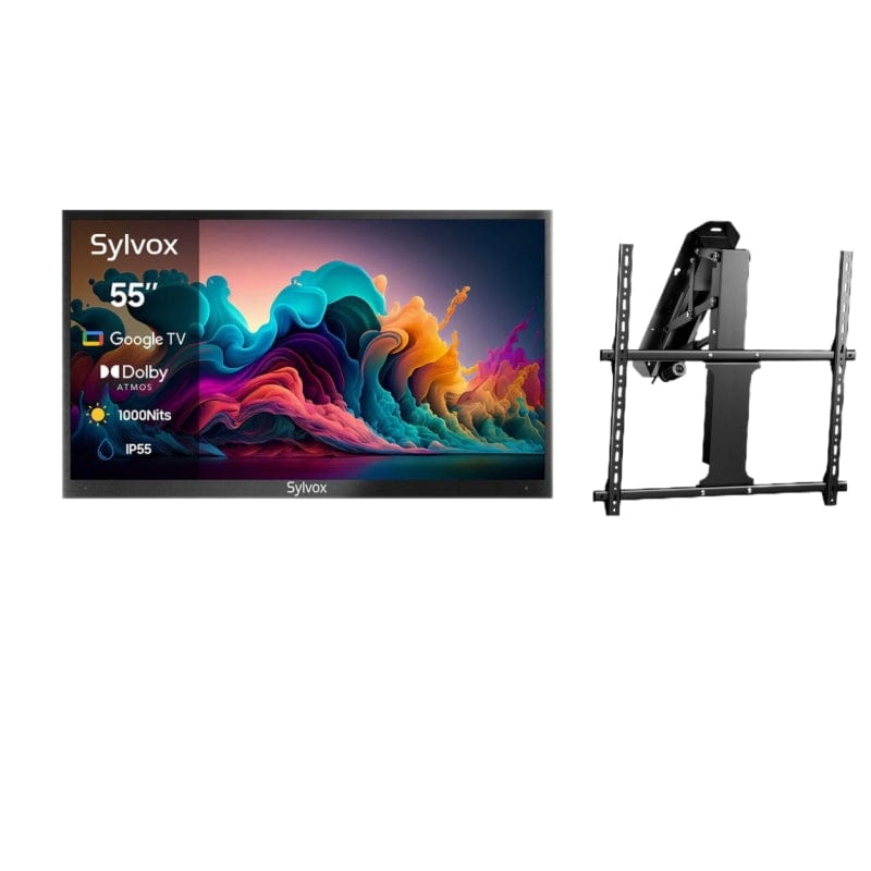 SYLVOX 55" Advanced QLED Google Outdoor TV - 2024 Deck Pro QLED 2.0