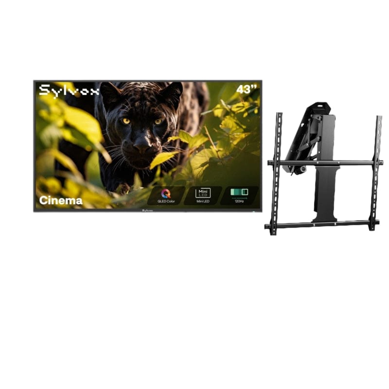 Sylvox Cinema 43" Helio QLED 120HZ Outdoor TV(2000Nits)-2025 Model