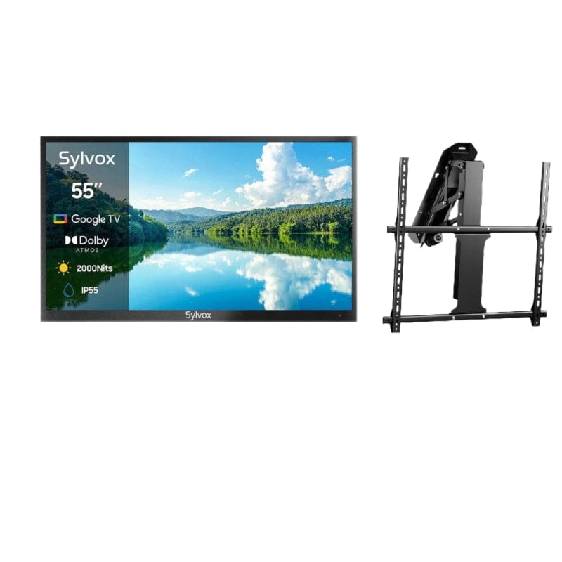 SYLVOX 55" 2000Nit Google Outdoor TV - 2024 Pool Pro 2.0 Series(NEW)