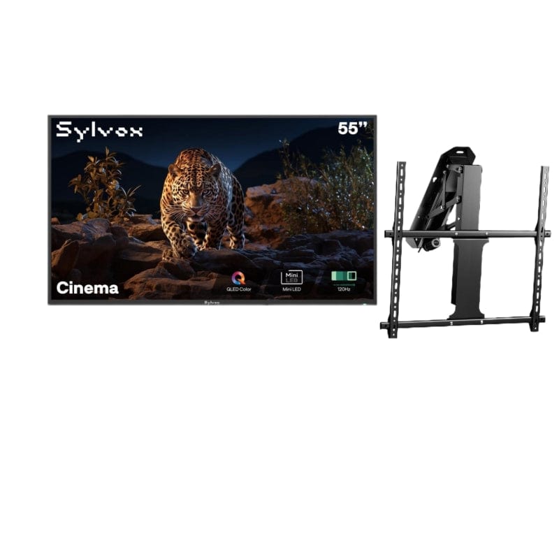 Sylvox Cinema 55" Helio QLED 120HZ Outdoor TV(2000Nits)-2025 Model