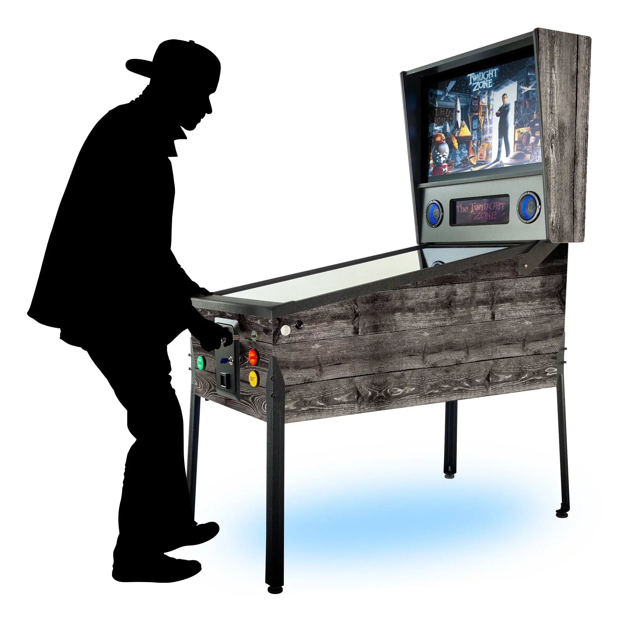 Creative Arcades TR2 Virtual Pinball Machine | Full Force Feedback Package | 327 Games