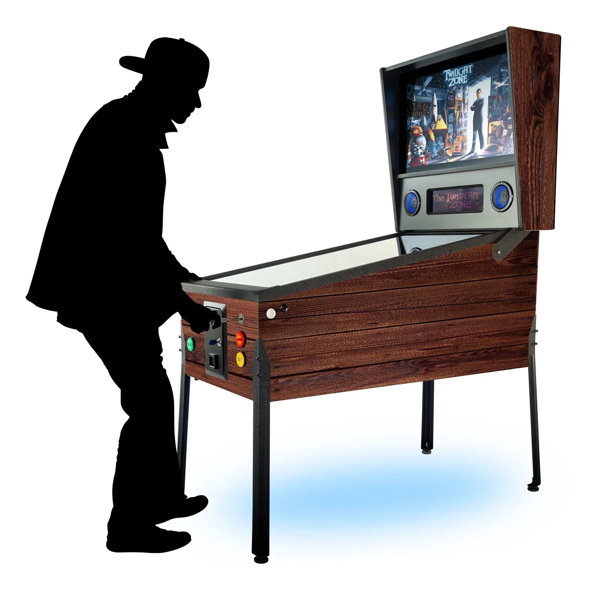 Creative Arcades TR2 Virtual Pinball Machine | Full Force Feedback Package | 327 Games