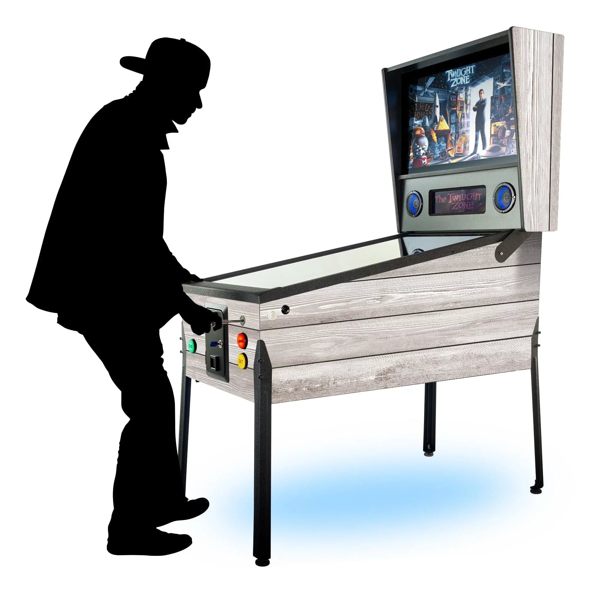 Creative Arcades TR2 Virtual Pinball Machine | Full Force Feedback Package | 327 Games