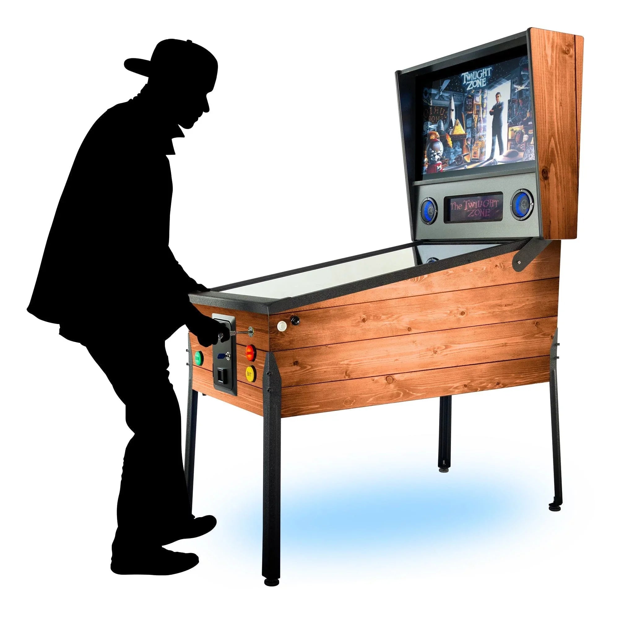 Creative Arcades TR2 Virtual Pinball Machine | Full Force Feedback Package | 327 Games