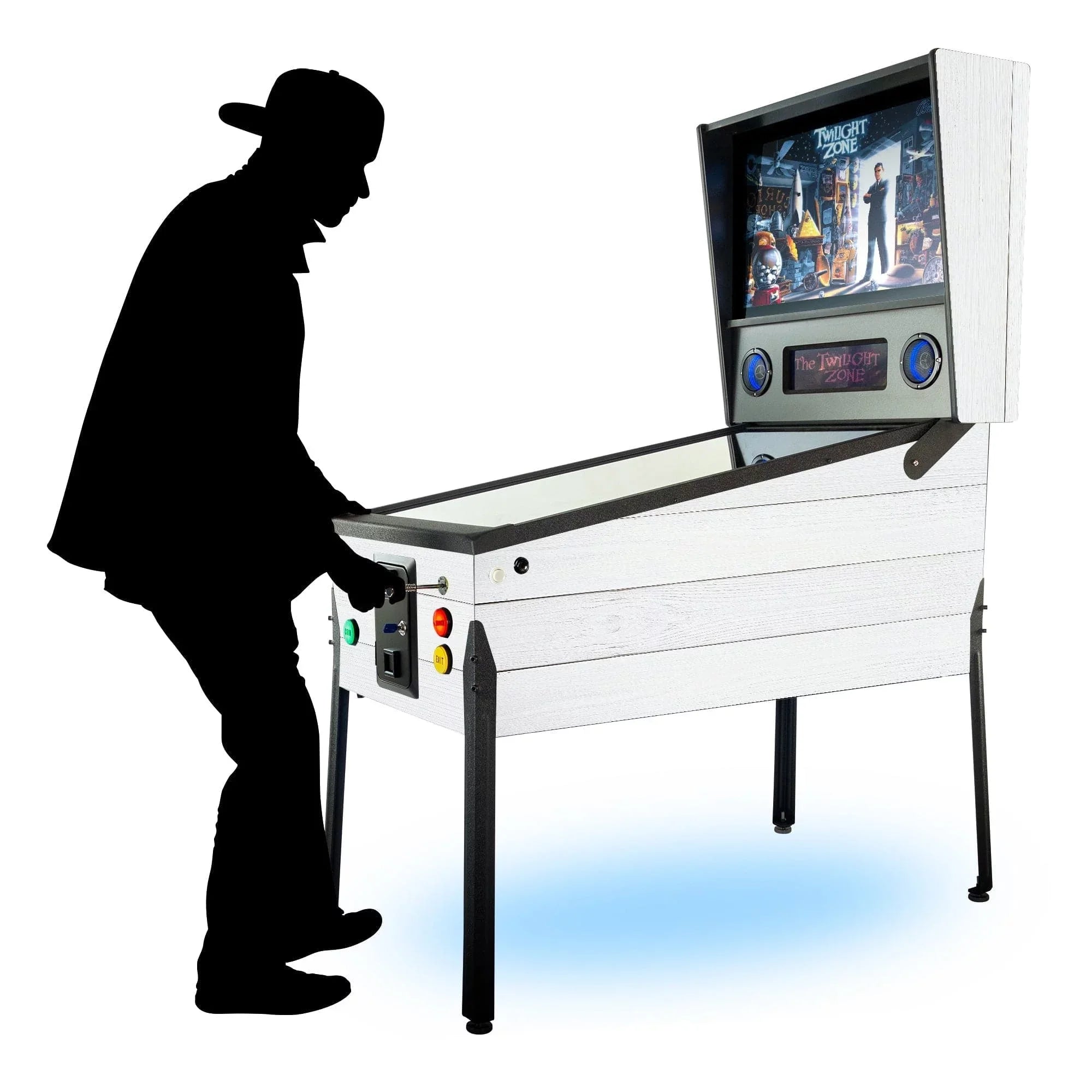 Creative Arcades TR2 Virtual Pinball Machine | Full Force Feedback Package | 327 Games