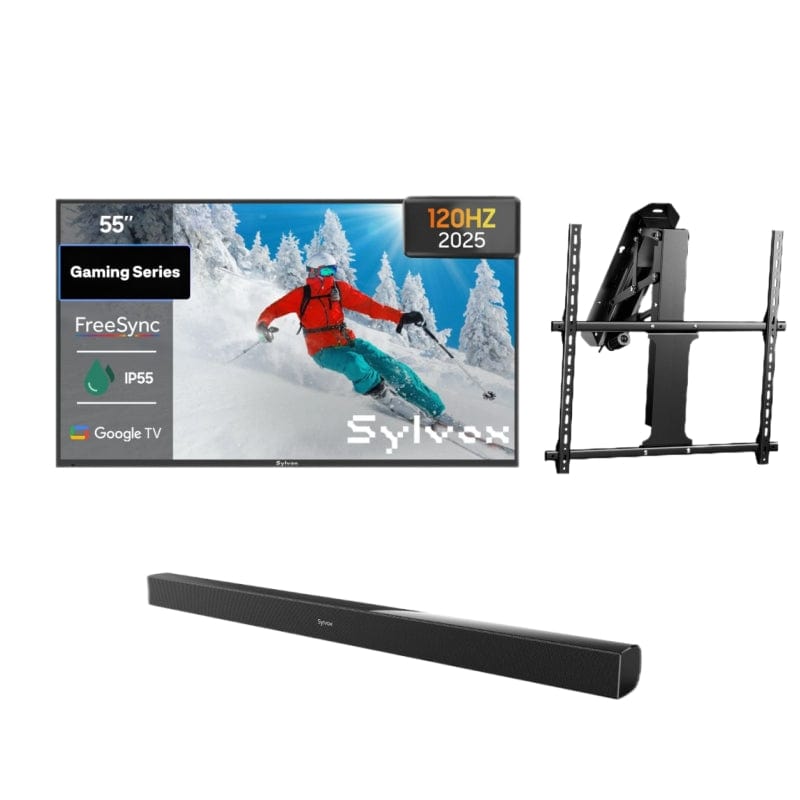 SYLVOX 55" 120HZ Waterproof Outdoor TV-2025 Gaming Series