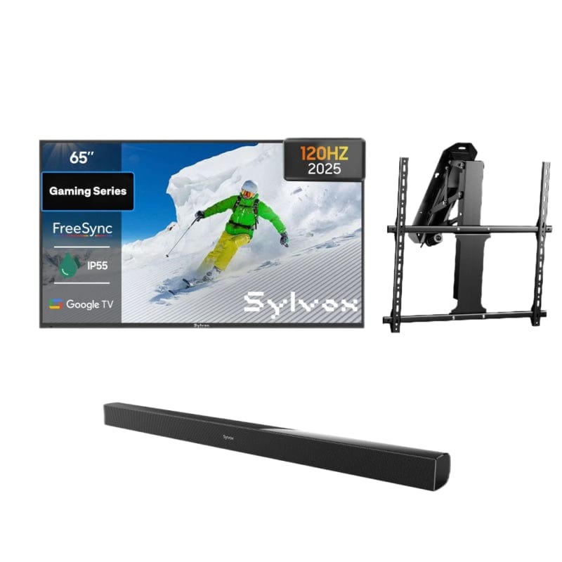 SYLVOX 65" 120HZ Waterproof Outdoor TV-2025 Gaming Series