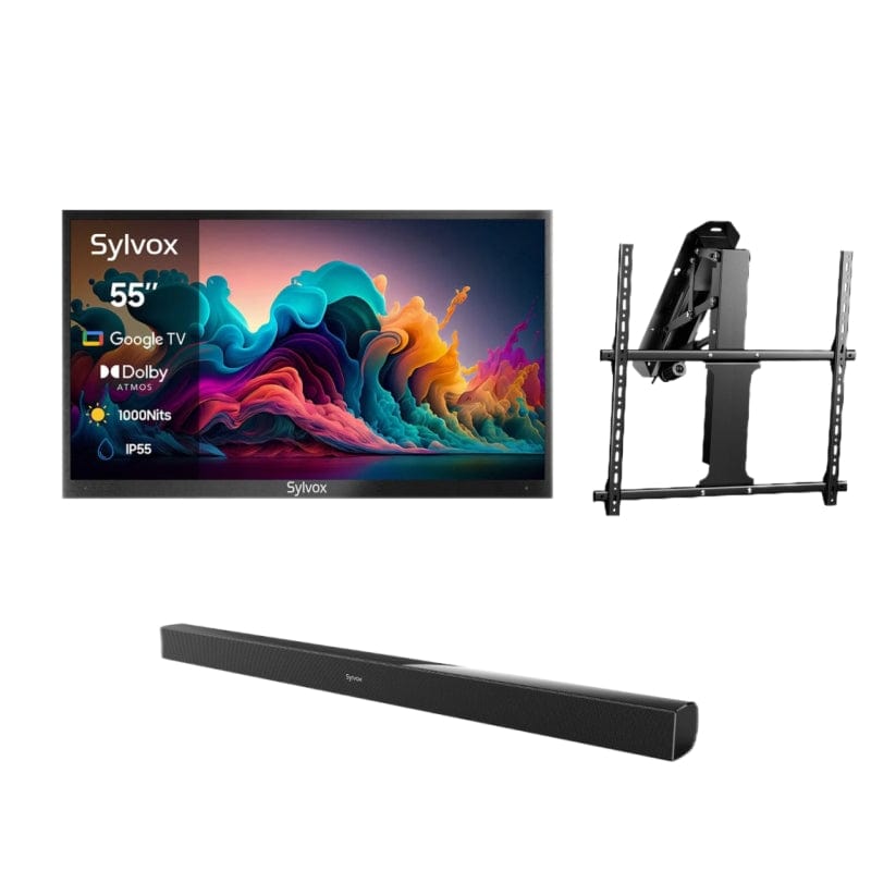 SYLVOX 55" Advanced QLED Google Outdoor TV - 2024 Deck Pro QLED 2.0