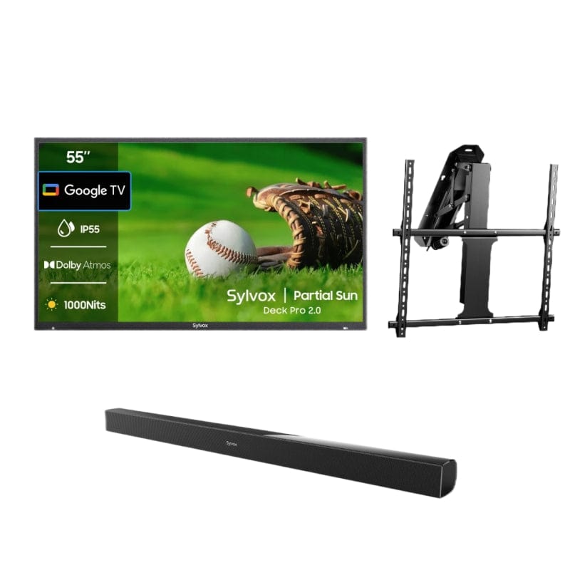 SYLVOX 55" Outdoor TV(Google TV) - 2024 Deck Pro 2.0