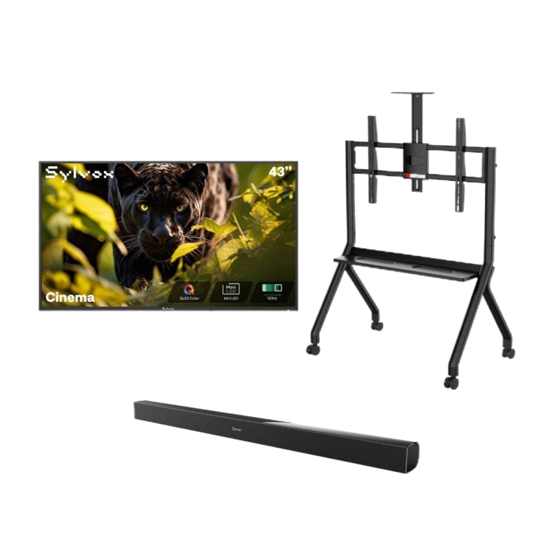 Sylvox Cinema 43" Helio QLED 120HZ Outdoor TV(2000Nits)-2025 Model