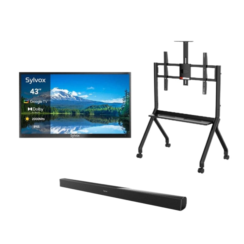 SYLVOX 43" 2000Nit Google Outdoor TV - 2024 Pool Pro 2.0 Series(NEW)