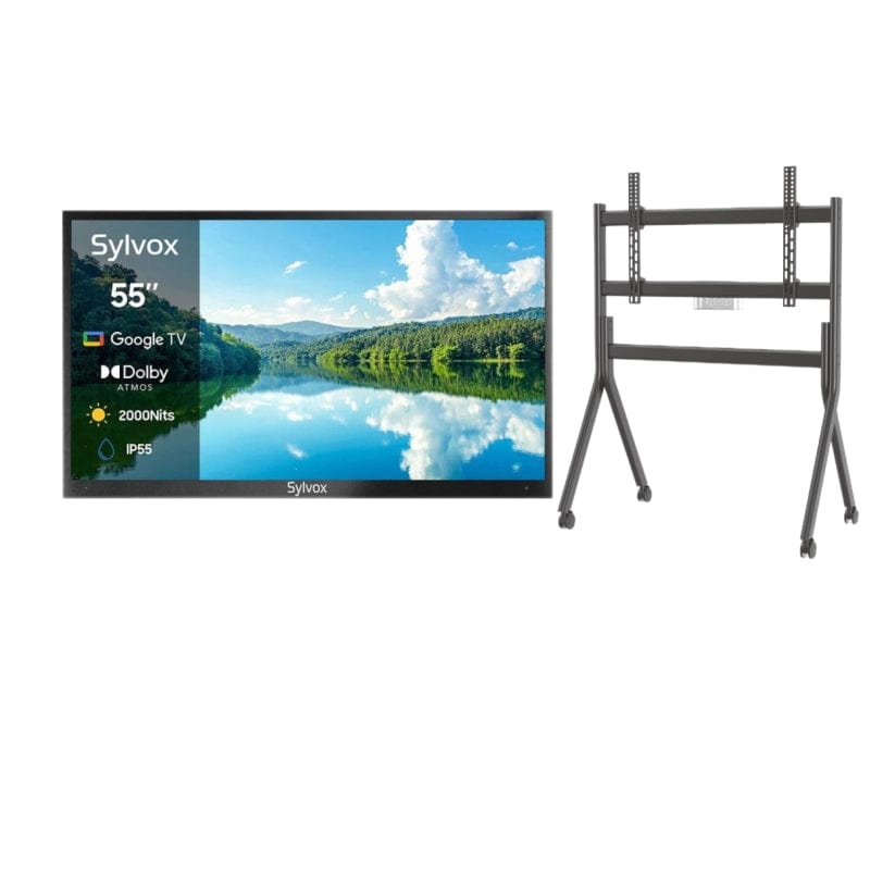 SYLVOX 55" 2000Nit Google Outdoor TV - 2024 Pool Pro 2.0 Series(NEW)