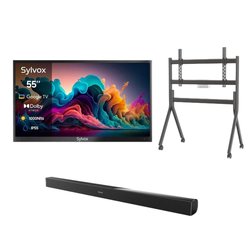SYLVOX 55" Advanced QLED Google Outdoor TV - 2024 Deck Pro QLED 2.0