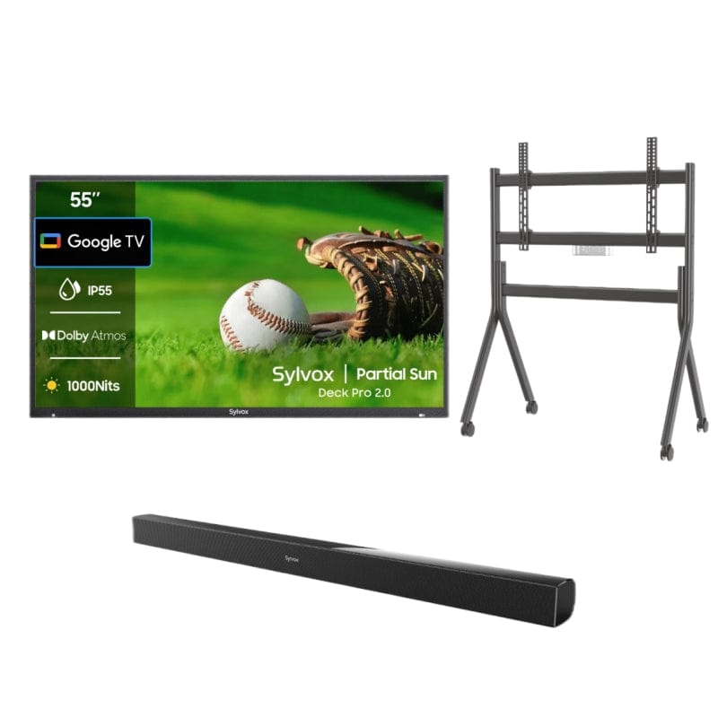 SYLVOX 55" Outdoor TV(Google TV) - 2024 Deck Pro 2.0