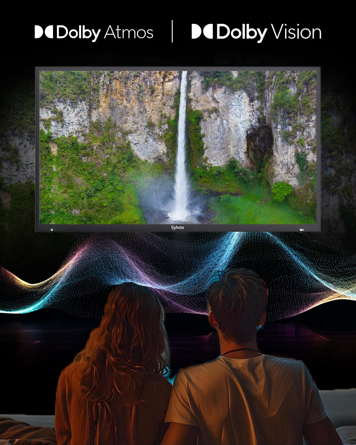 SYLVOX 55" 120HZ Waterproof Outdoor TV-2025 Gaming Series