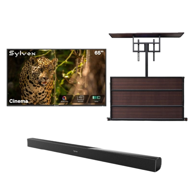 Sylvox Cinema 65" Helio QLED 120HZ Outdoor TV(2000Nits)-2025 Model