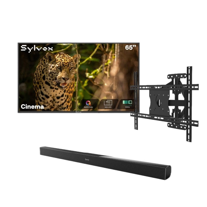 Sylvox Cinema 65" Helio QLED 120HZ Outdoor TV(2000Nits)-2025 Model