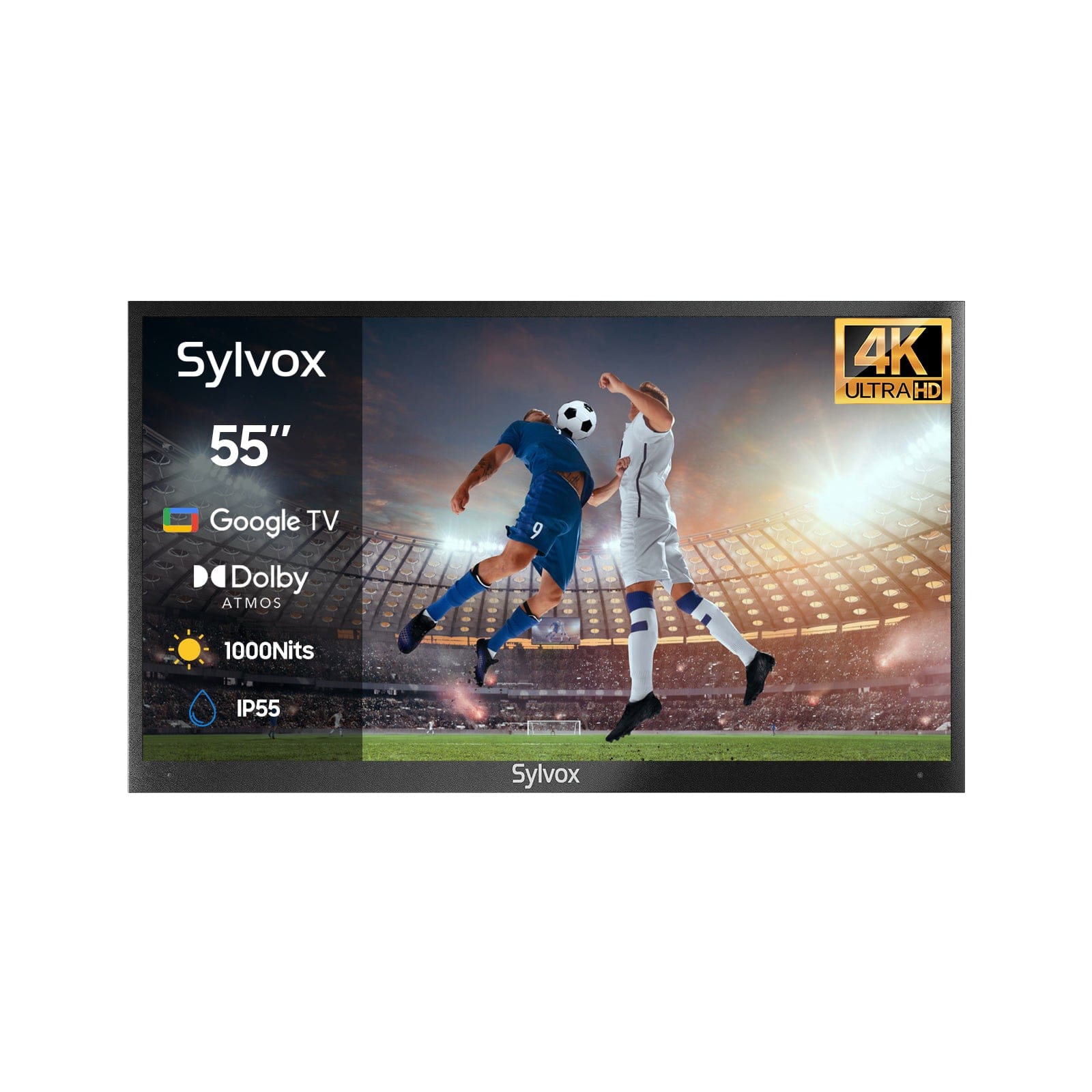 SYLVOX 55" Outdoor TV(Google TV) - 2024 Deck Pro 2.0