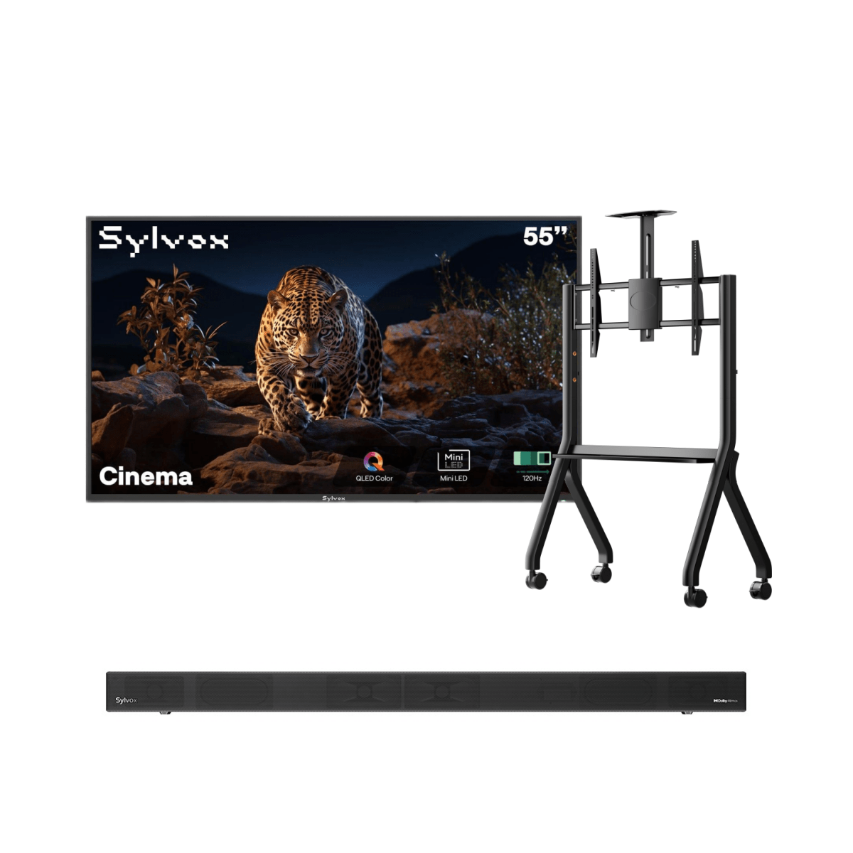 Sylvox Cinema 55" Helio QLED 120HZ Outdoor TV(2000Nits)-2025 Model