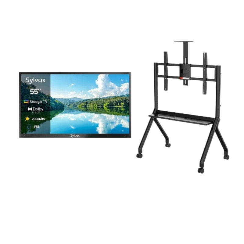SYLVOX 55" 2000Nit Google Outdoor TV - 2024 Pool Pro 2.0 Series(NEW)