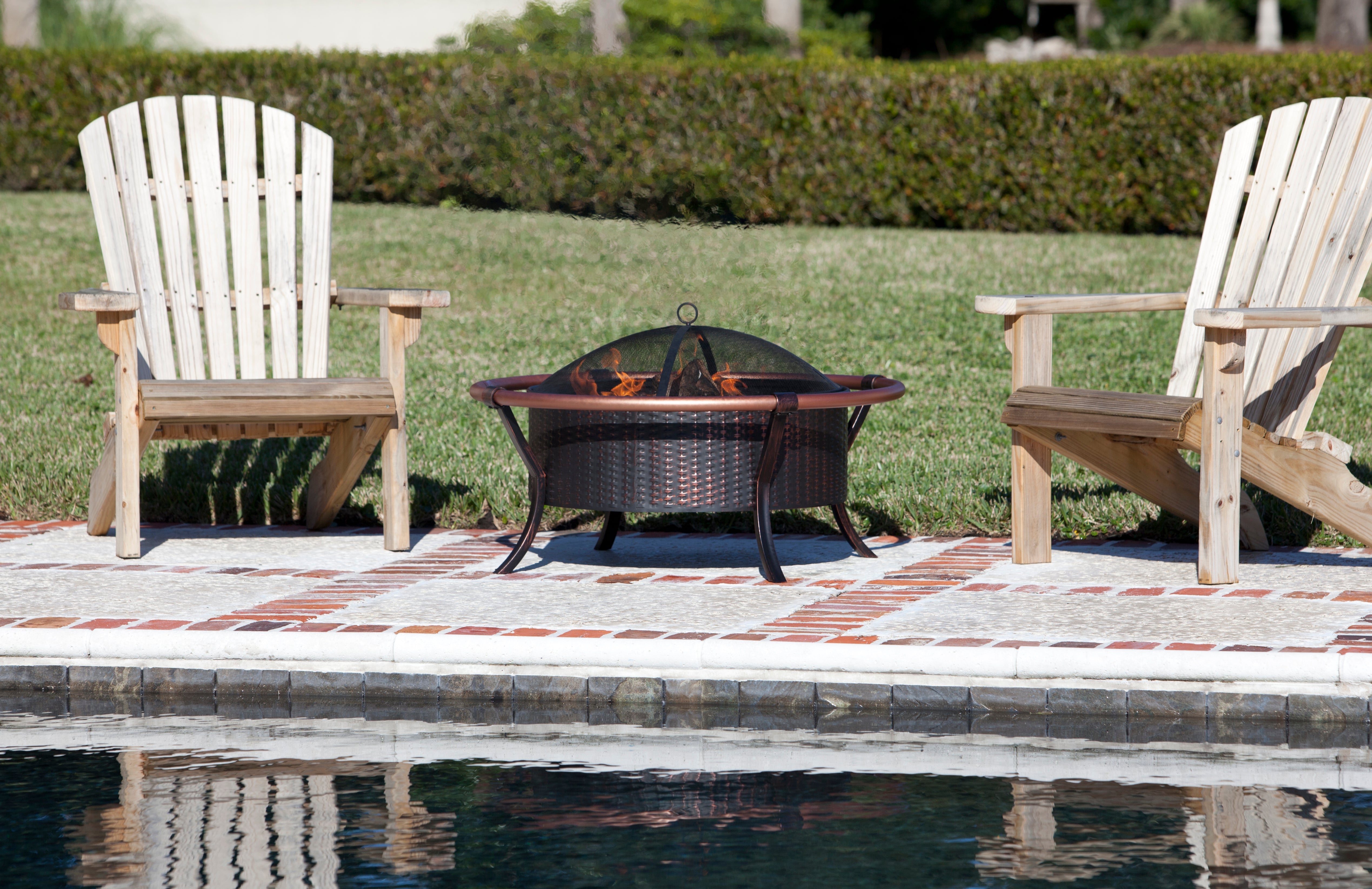 Fire Sense Copper Rail Fire Pit | 60859