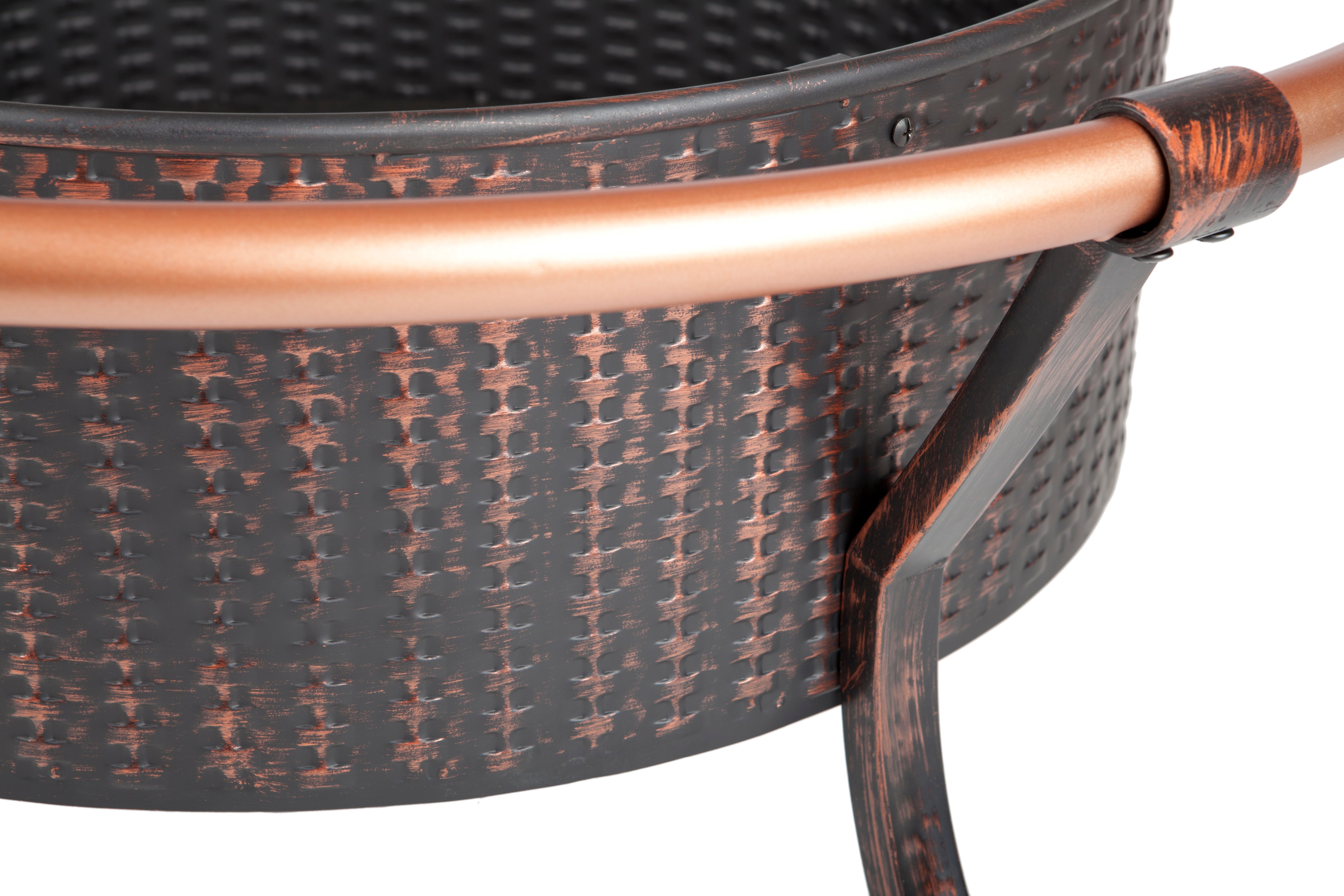 Fire Sense Copper Rail Fire Pit | 60859