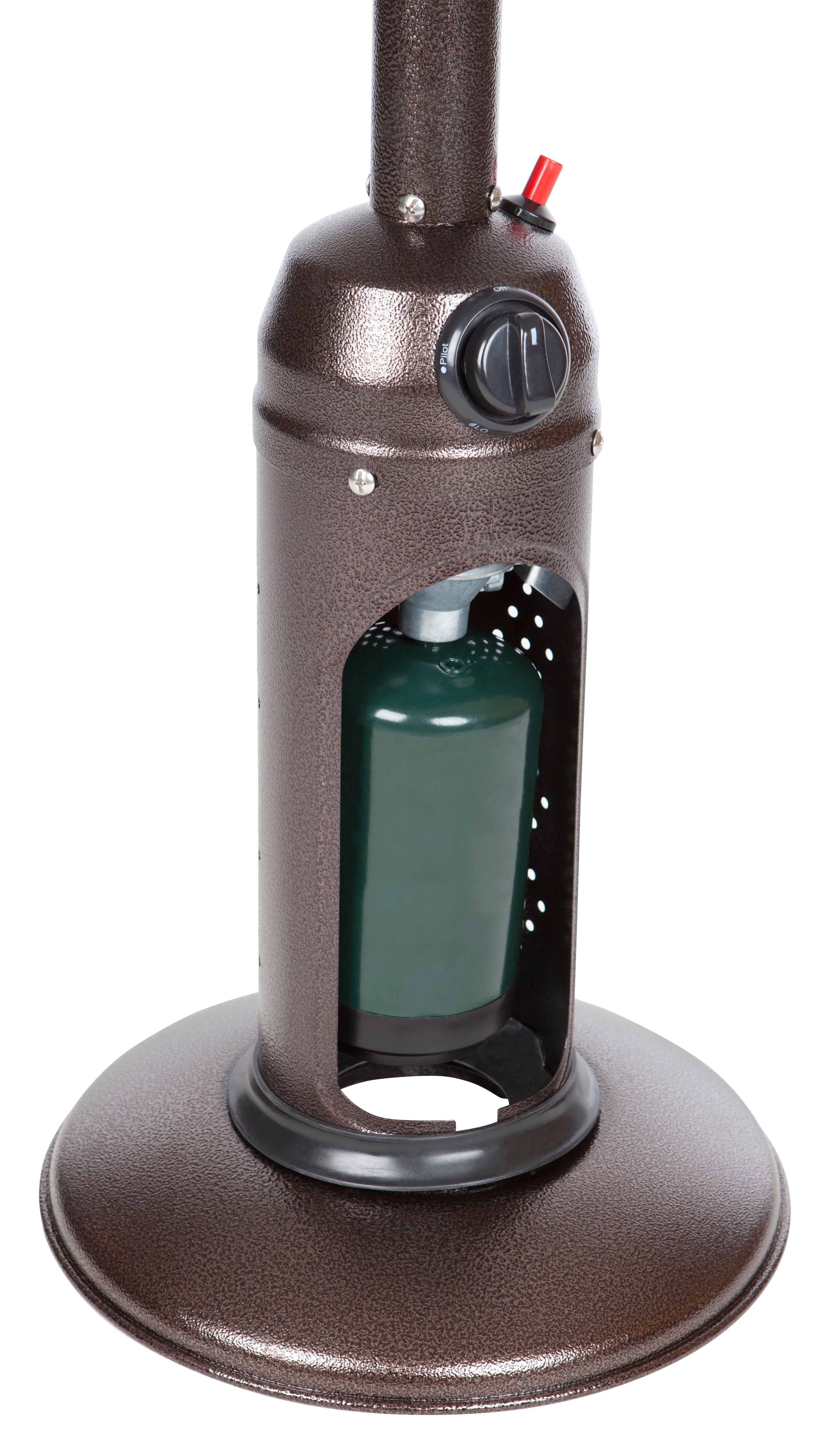 Fire Sense Hammered Bronze Finish Table Top Patio Heater | 61322