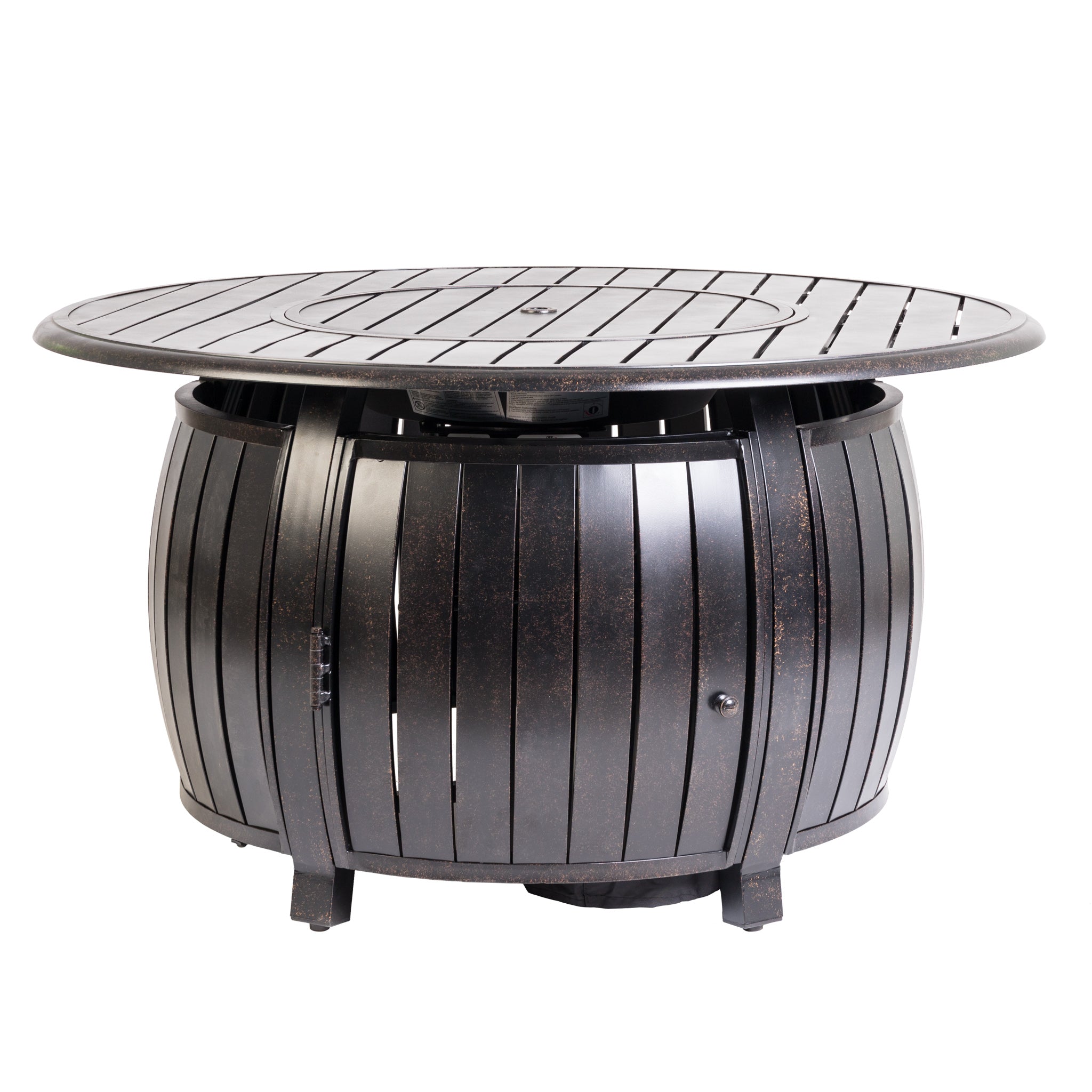 Fire Sense Grand Cooper Aluminum Round LPG Fire Pit | 61832