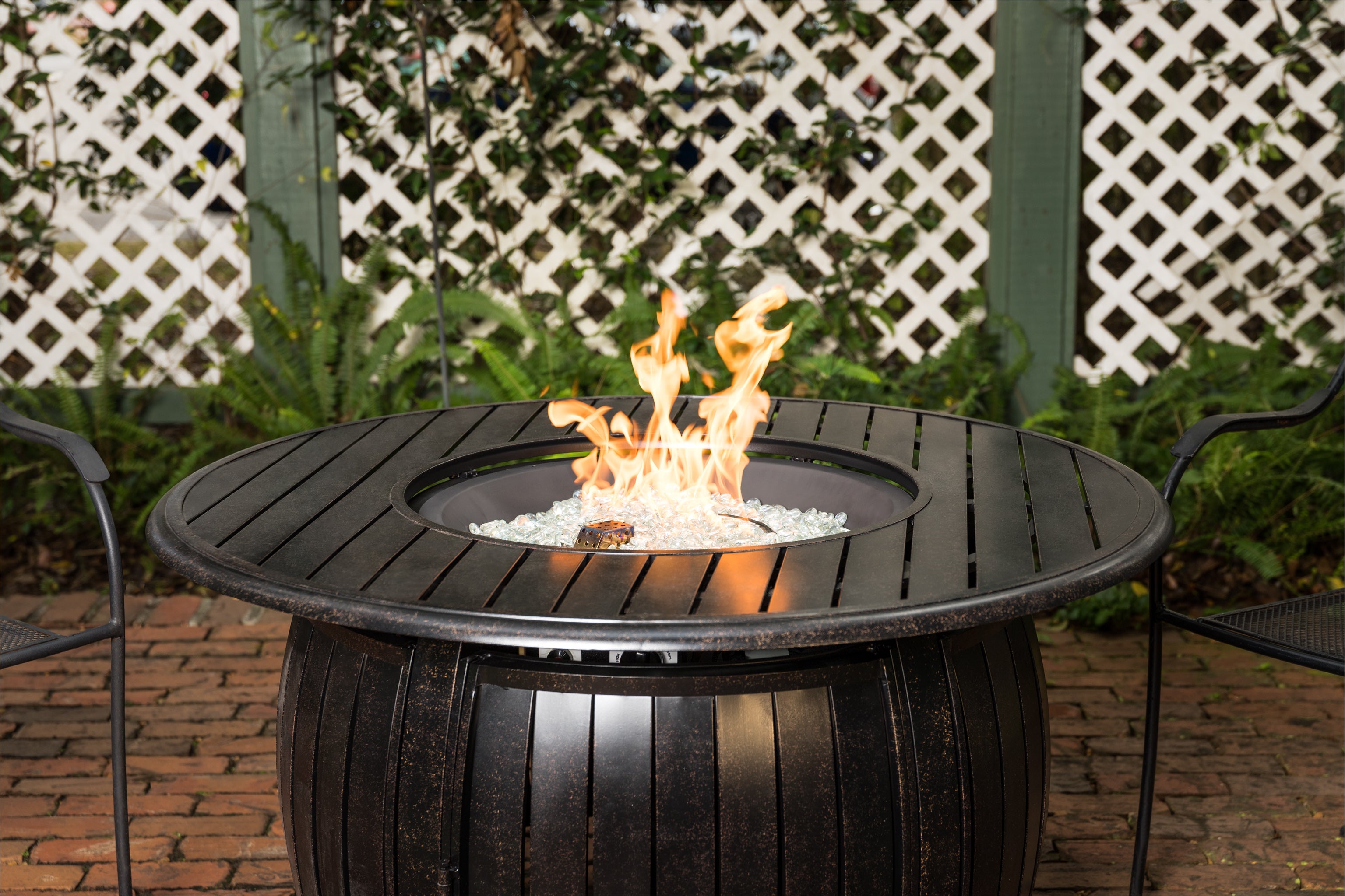 Fire Sense Grand Cooper Aluminum Round LPG Fire Pit | 61832