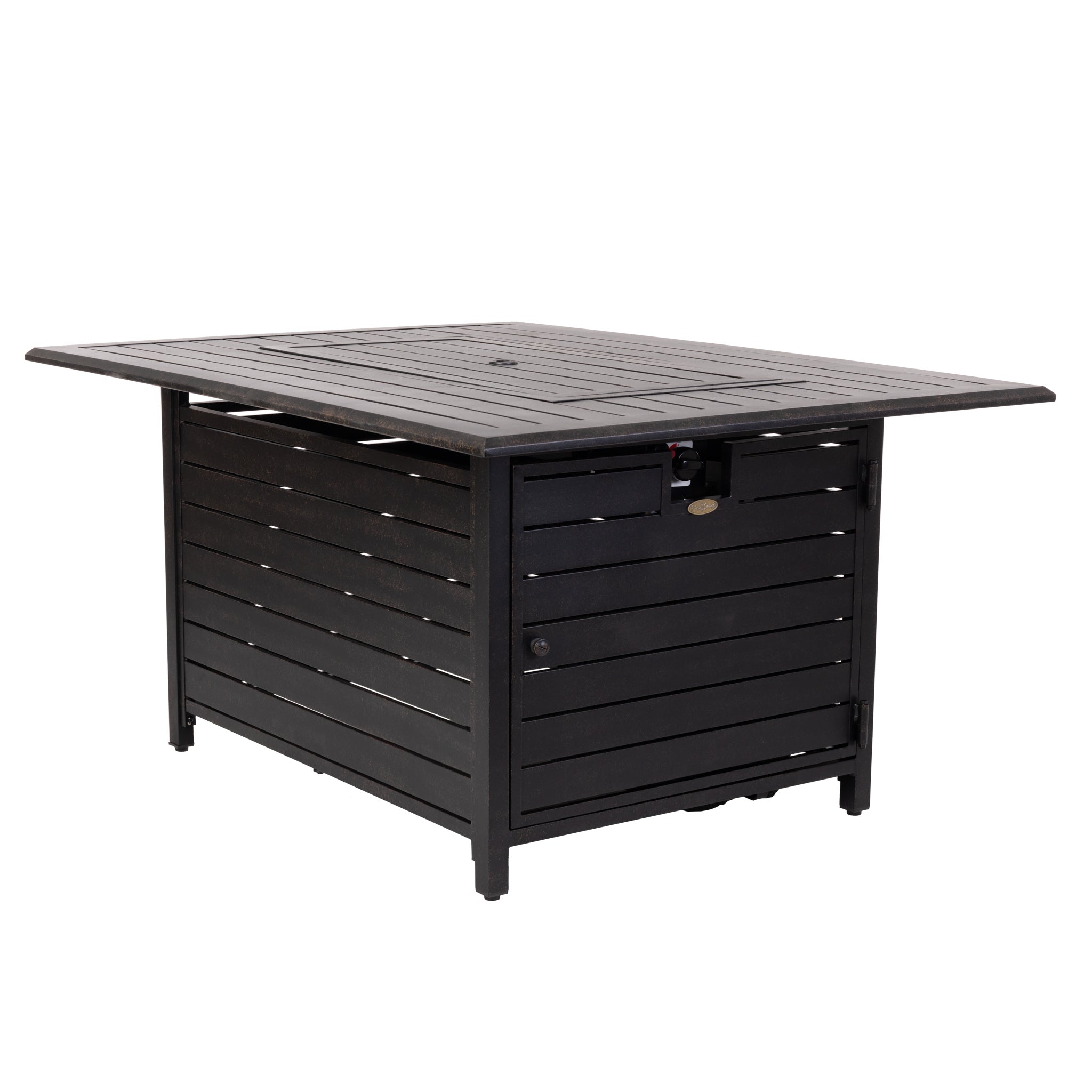 Fire Sense Longmont Aluminum Rectangular LPG Fire Pit | 61898