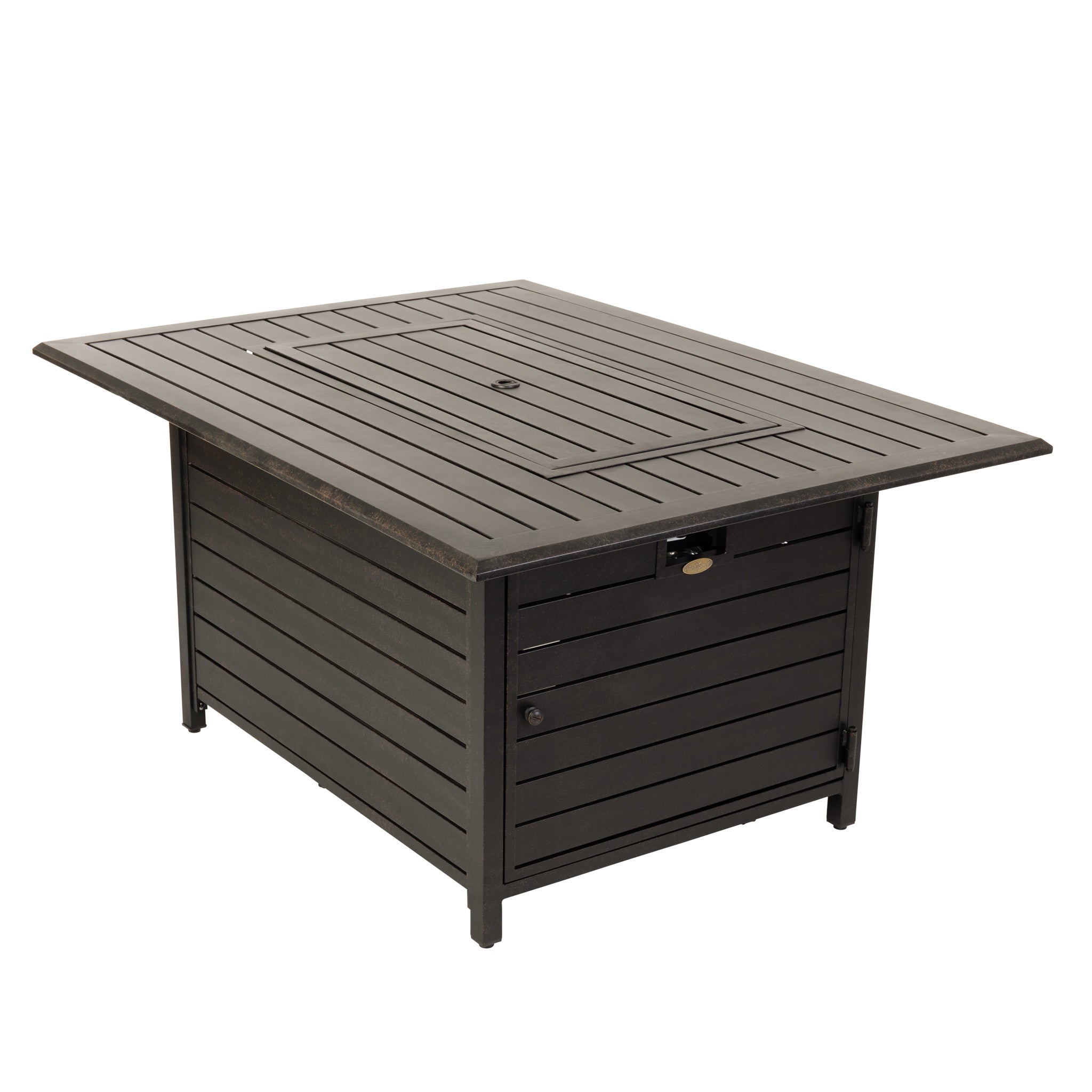 Fire Sense Longmont Aluminum Rectangular LPG Fire Pit | 61898
