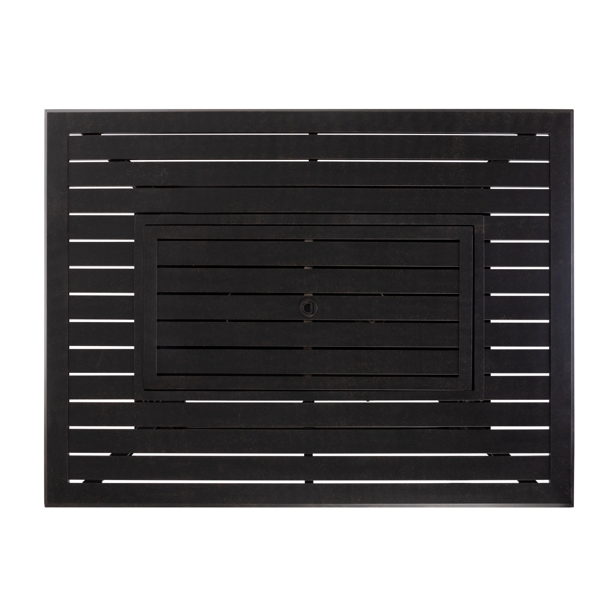 Fire Sense Longmont Aluminum Rectangular LPG Fire Pit | 61898