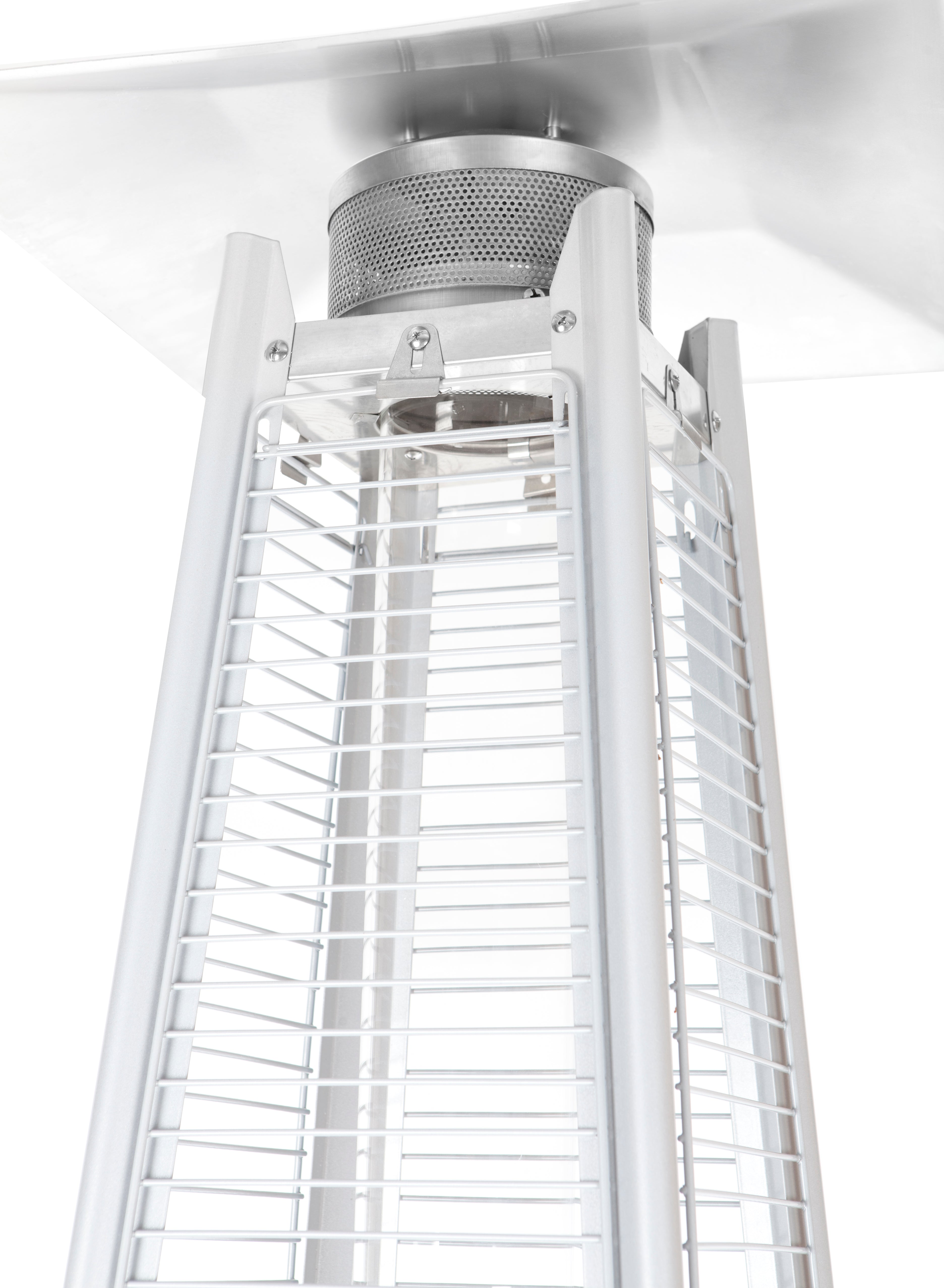 Fire Sense Coronado Brushed Bronze Pyramid Flame Patio Heater | 62263