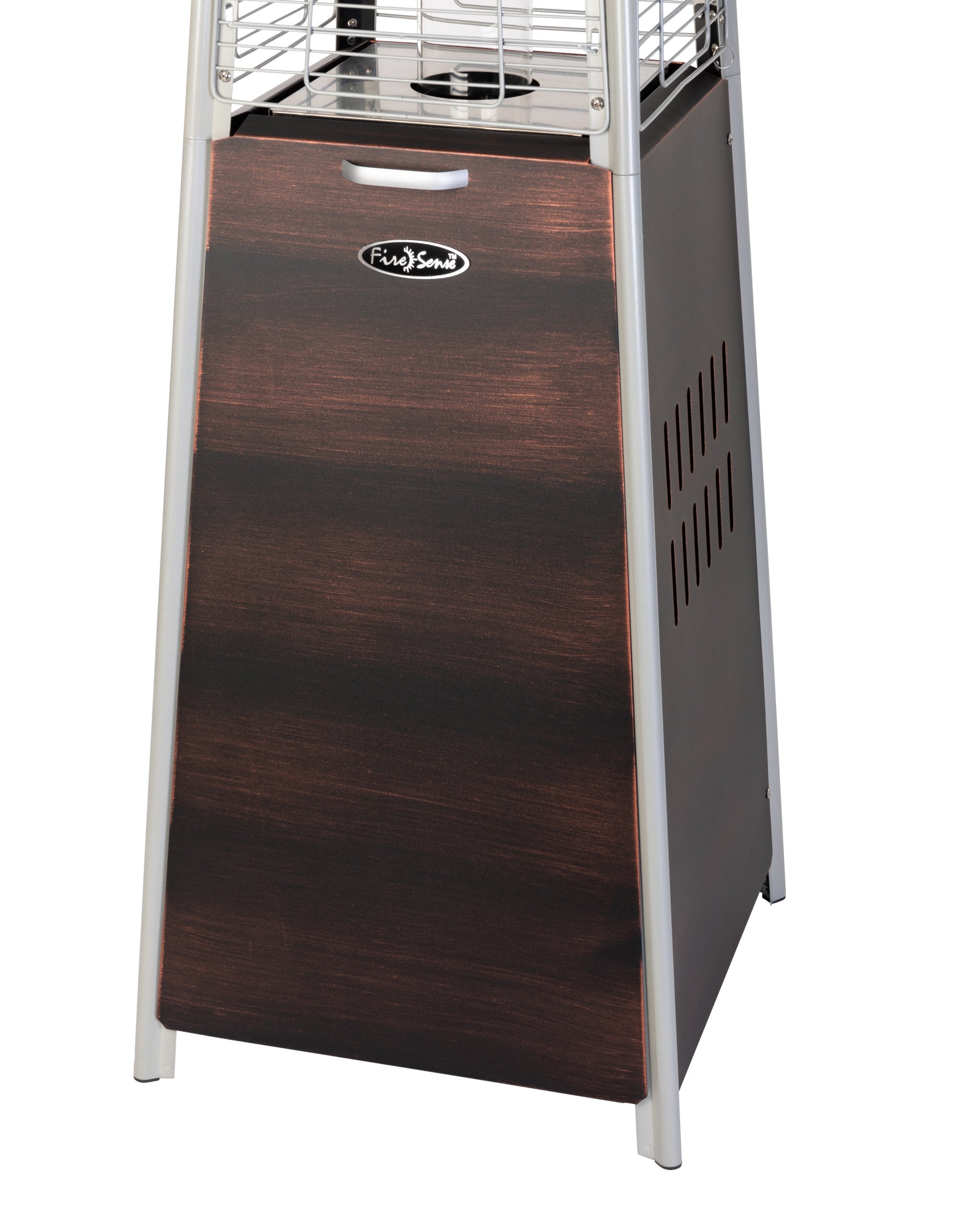 Fire Sense Coronado Brushed Bronze Pyramid Flame Patio Heater | 62263