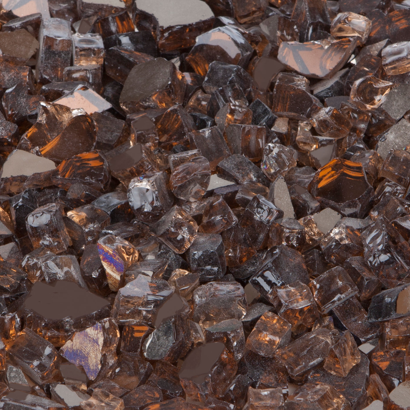 Fire Sense Burnt Bronze Reflective Fire Glass | 62363