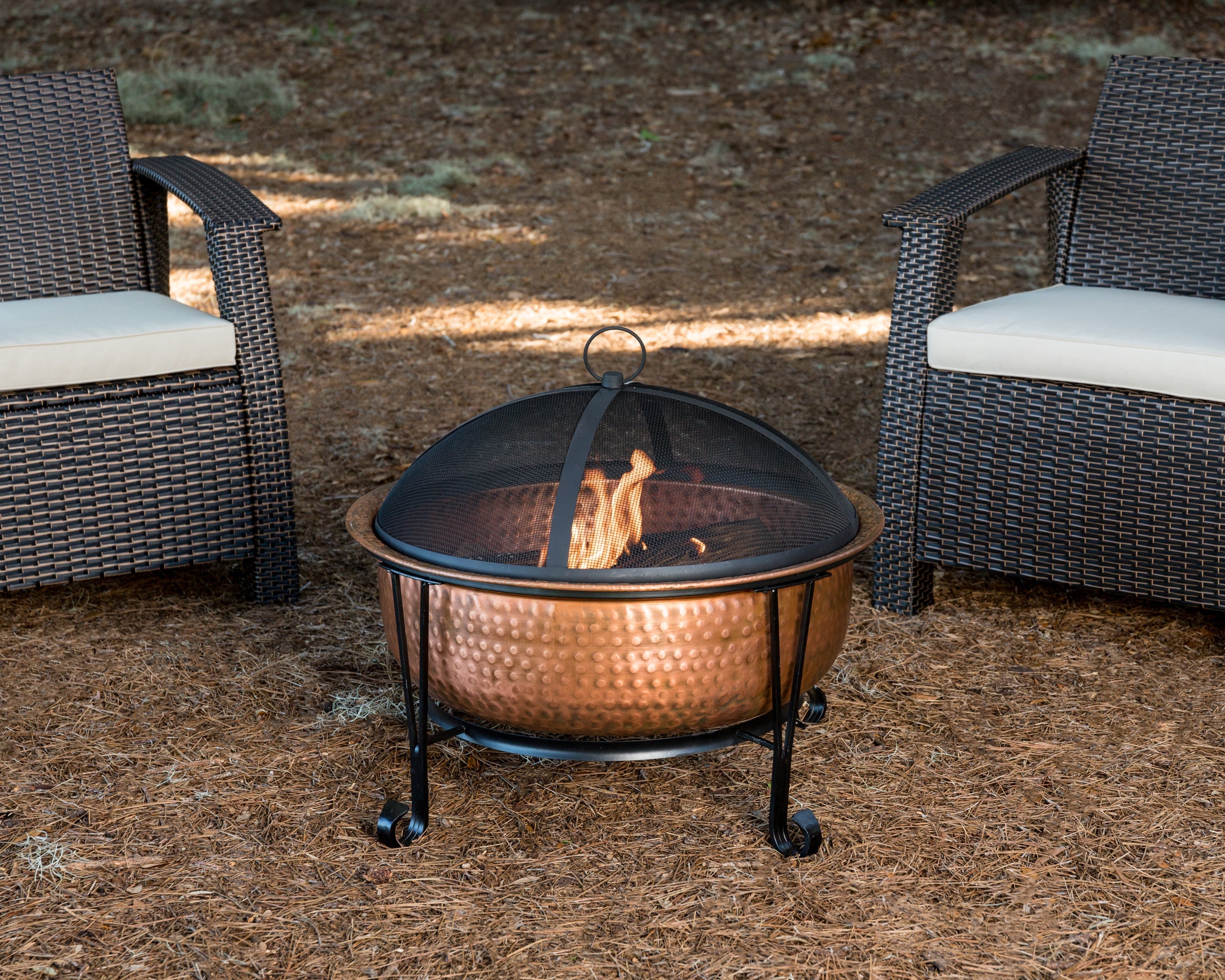 Fire Sense Palermo Copper Fire Pit | 62665