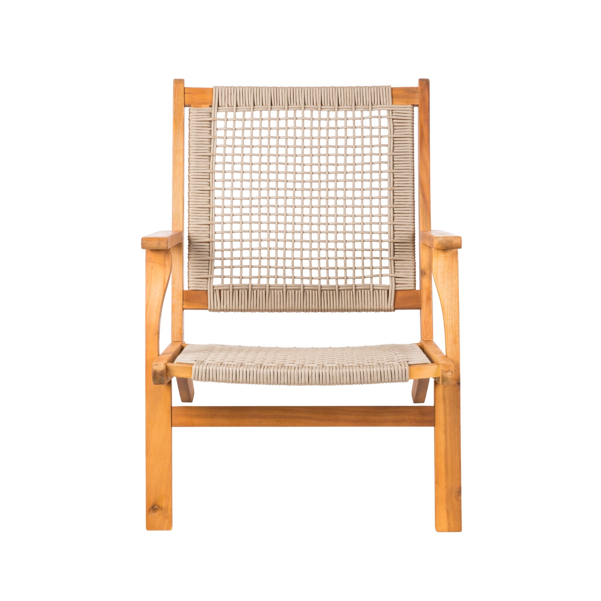 Balkene Home Vega Natural Stain Outdoor Chair | 62773