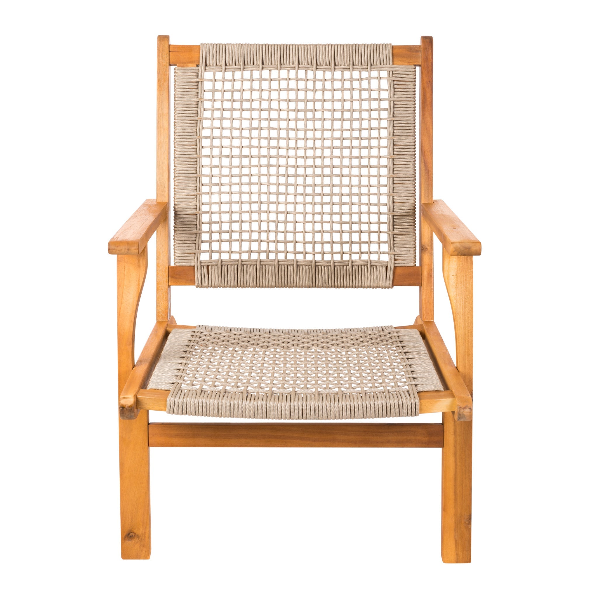 Balkene Home Vega Natural Stain Outdoor Chair | 62773